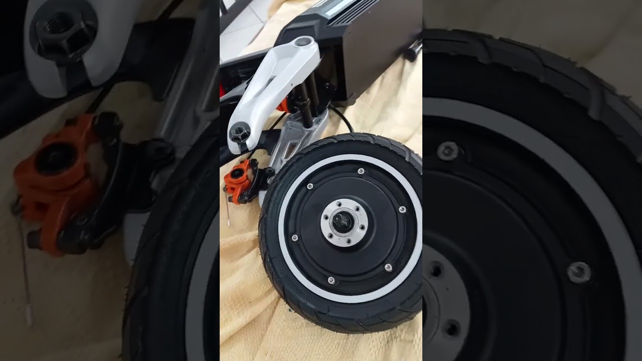 Troca Fácil de Pneu Traseiro Patinete Foston X-10 Pró
