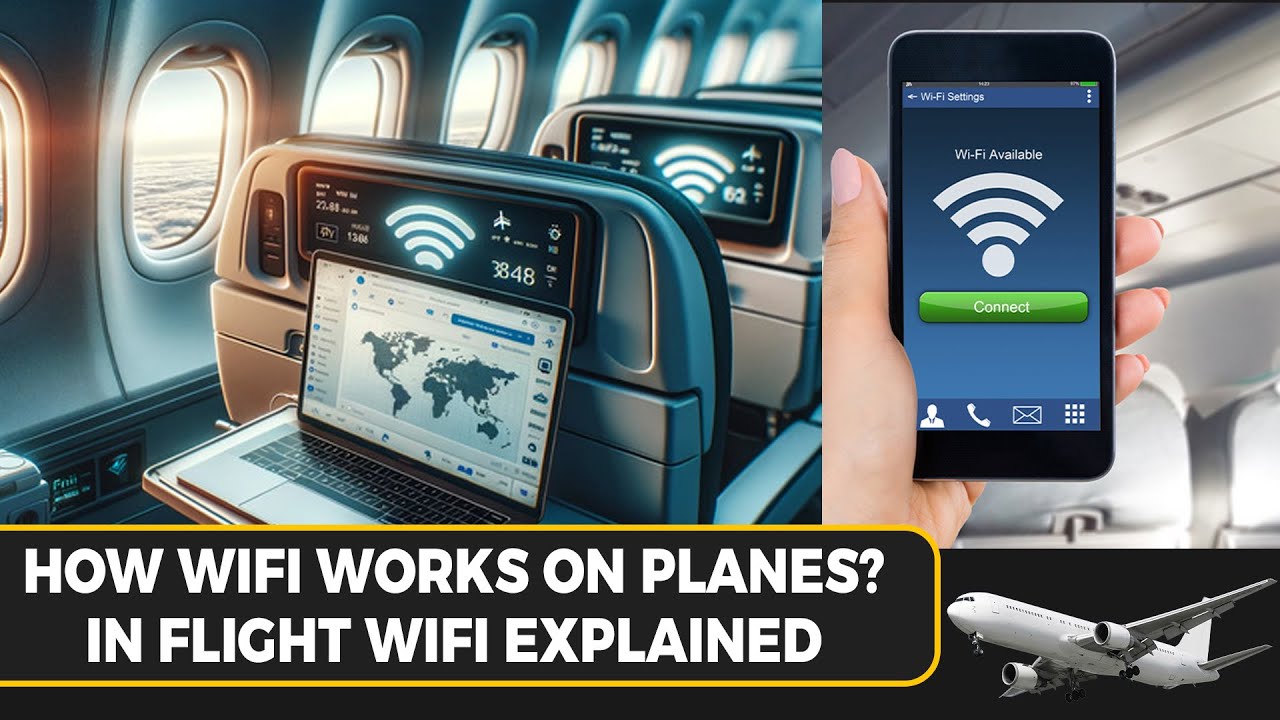 How wifi works on planes? In Flight WiFi Explained | Punjabi