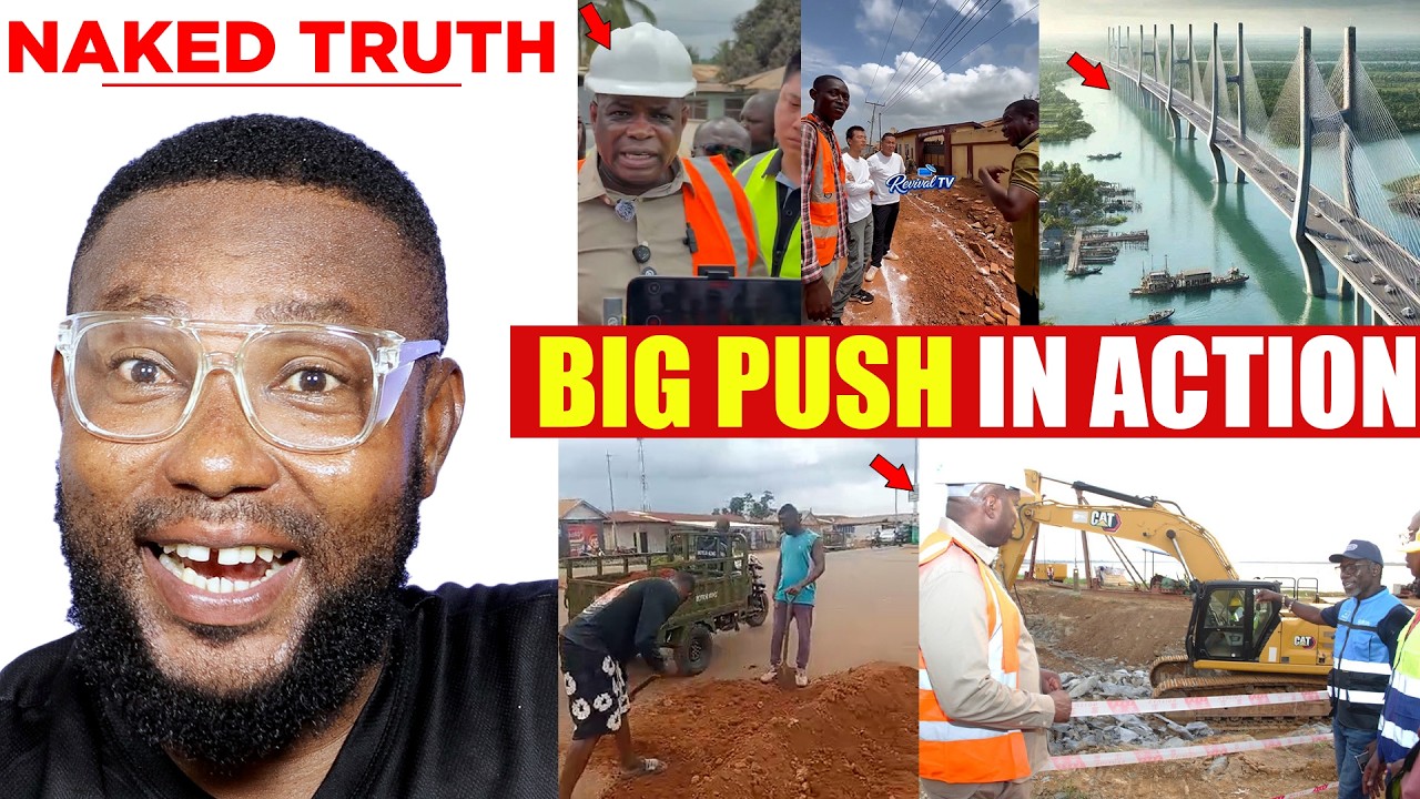 Big Push Update:👏Ghana's Longest Bridges Under Construction & Major Road Project Nears Completion🔥
