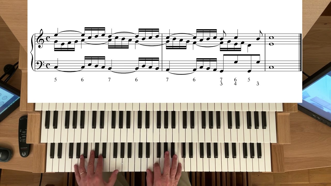 Fascination Organ Improvisation - BASIC exercises 8:  7-6 sequence