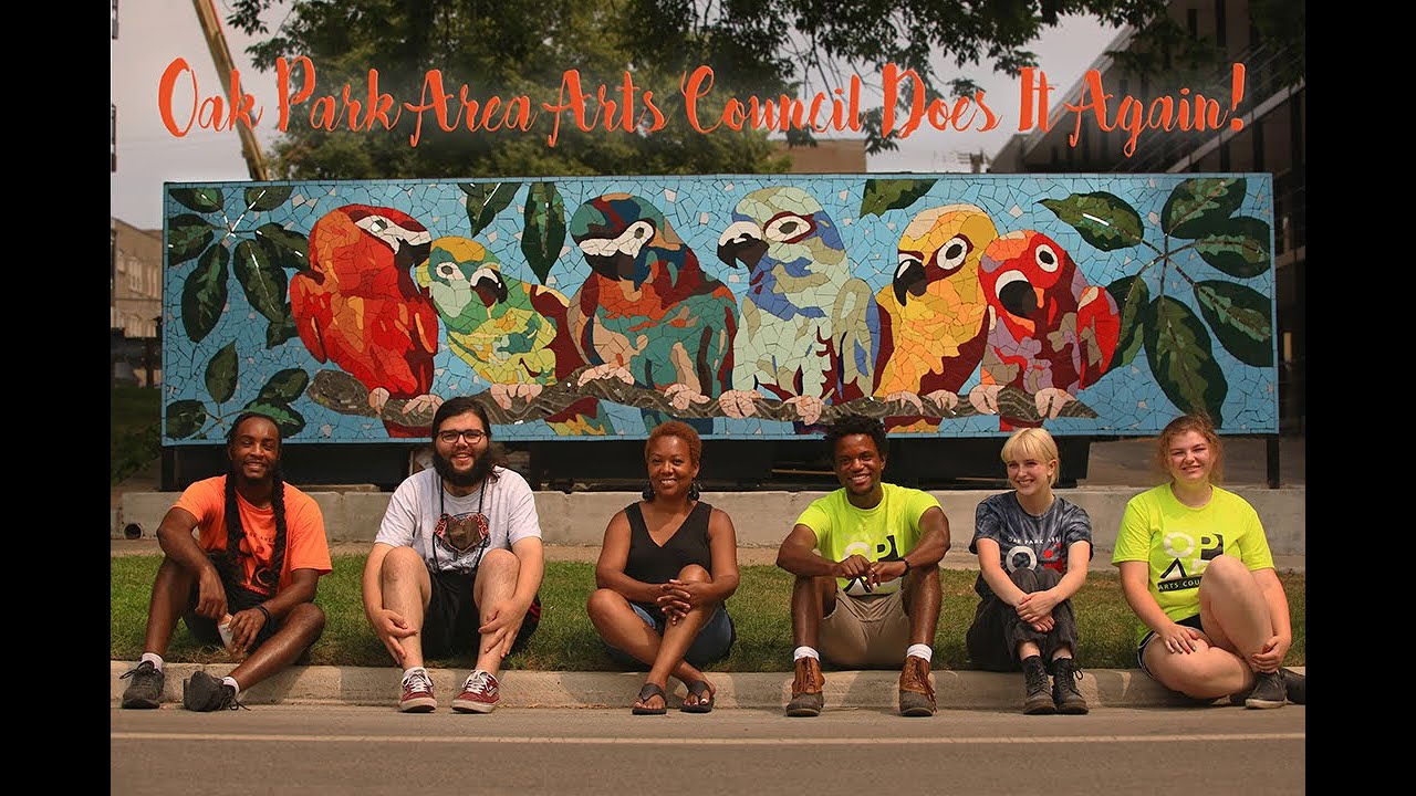 Oak Park Area Arts Council's Off the Wall Program 2021