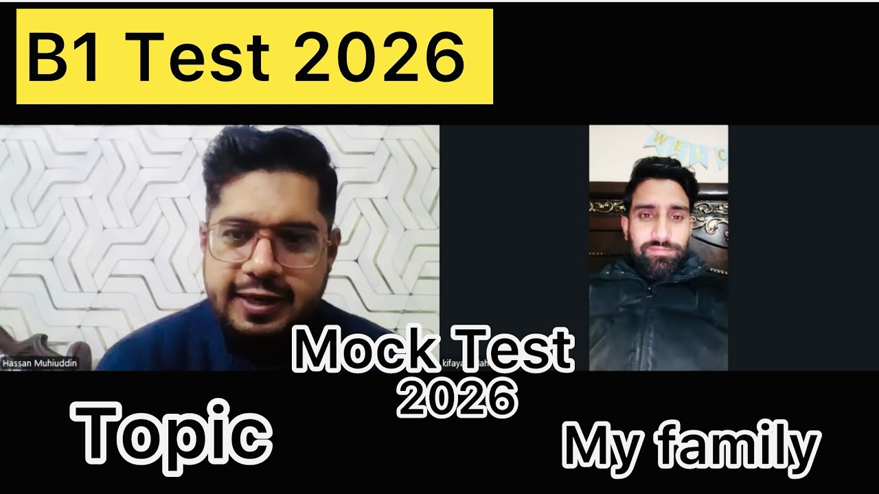 trinity college london b1 test uk 2026 | mock test topic my family | #ilr #citizenship 