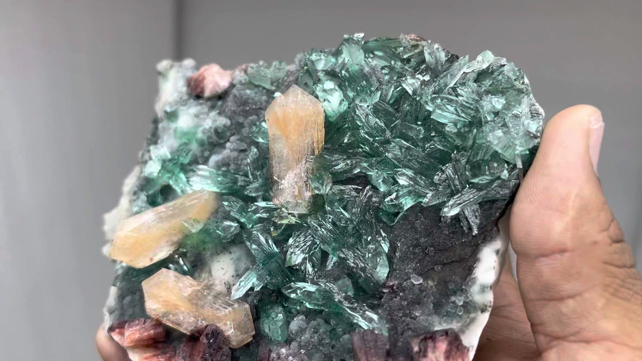 Green Apophyllite specimen