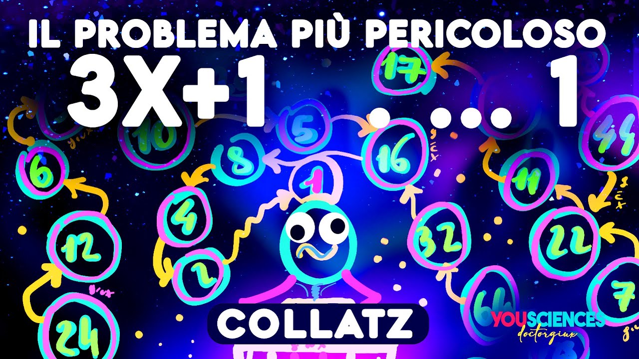 3x+1 Il problema più Semplice e più PERICOLOSO della Matematica… che nessuno riesce a risolvere!