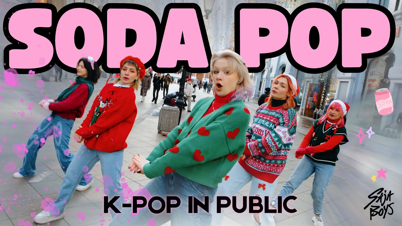 [K-POP DEMON HUNTERS IN PUBLIC | ONE TAKE] Saja Boys - SODA POP (CHRISTMAS ver) | dance by GPARDS