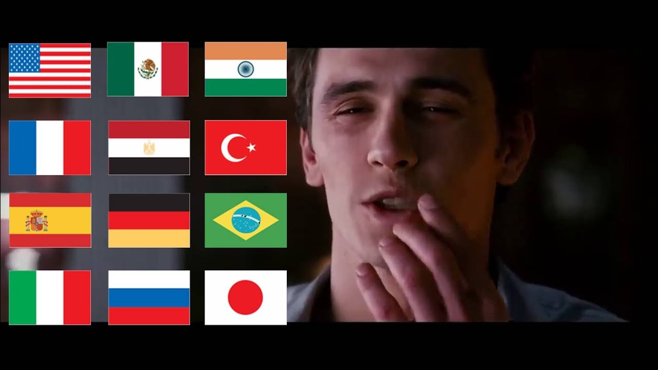 "That taste, strawberries" In Different Languages | Tobey Maguire