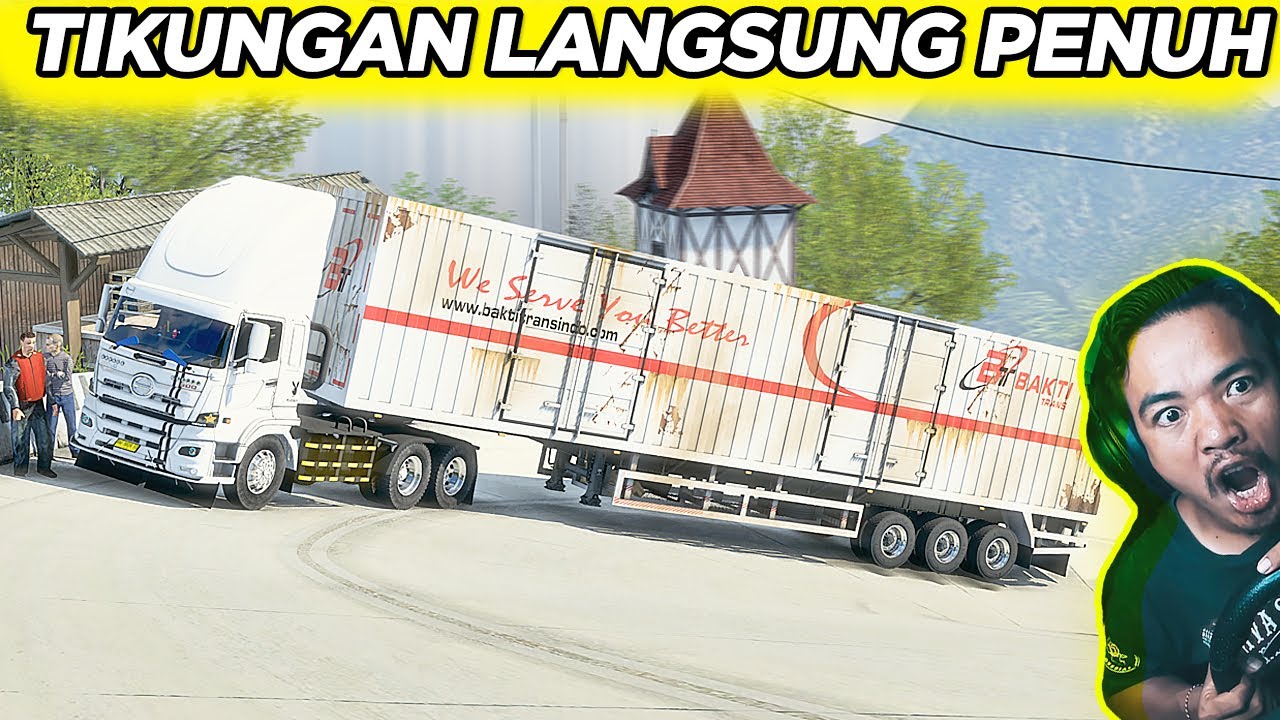 🔥Misi Berat Truk Hino Bakti Trans 🚛 Menaklukkan Sitinjau Lauik! - Ets2