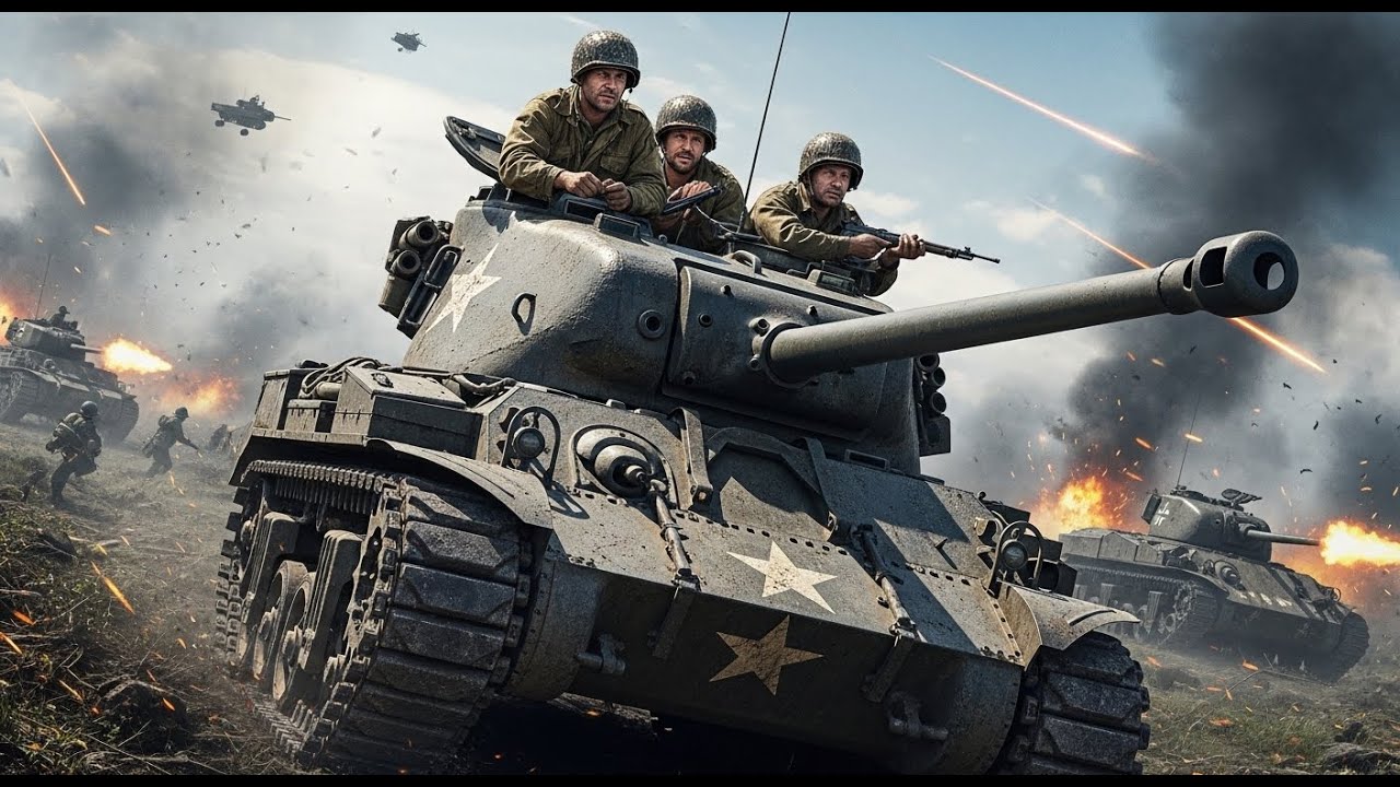 Germans Believed the Americans Were Weak — Until a Single Tank Broke Their Line