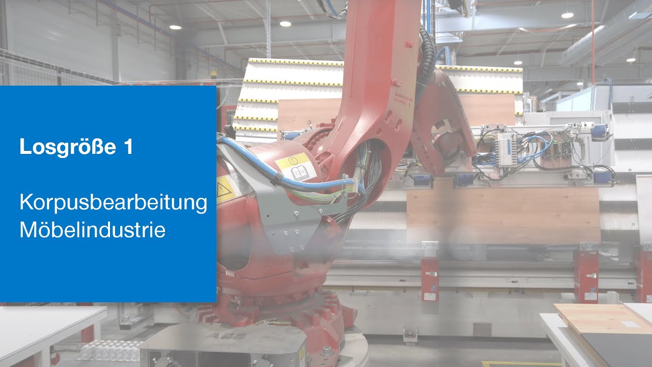 Korpusbearbeitung in der M&ouml;belindustrie/ Losgr&ouml;&szlig;e 1