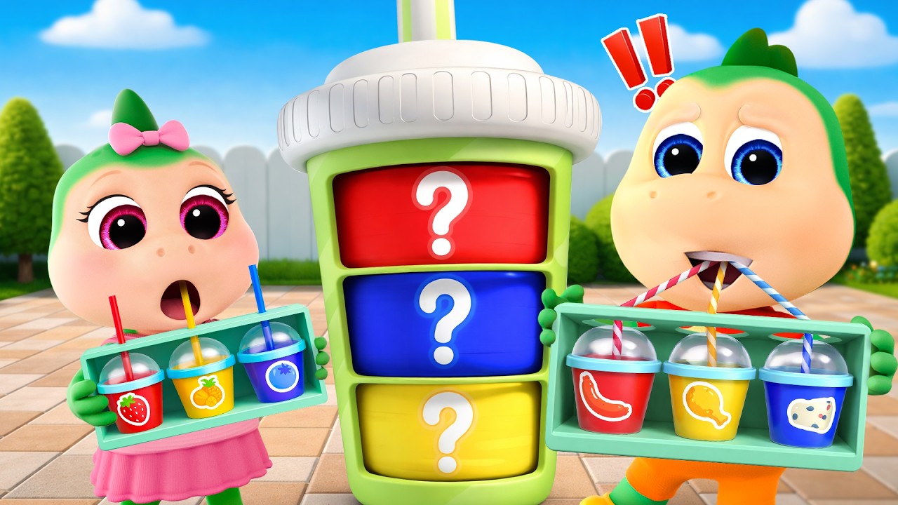 ¿Qué Sabor Será? 🍇🌶️🍉🍊 | Dibujos animados | Historias divertidas para niños y Familias
