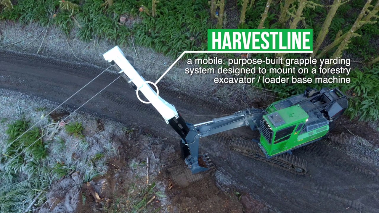 Harvestline - Innovative specialty cable logging system