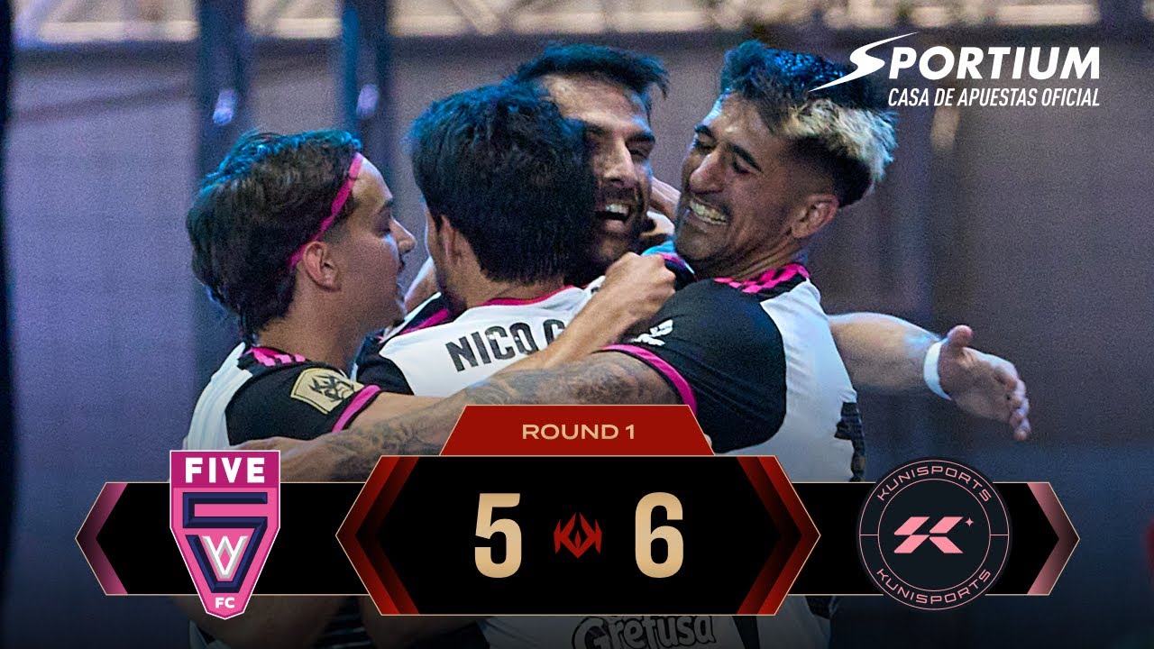 FIVE FC of RIO FERDINAND and JEREMY LYNCH VS Kunisports of AGÜERO | Full Match Round 1 Day 2 (5-6)