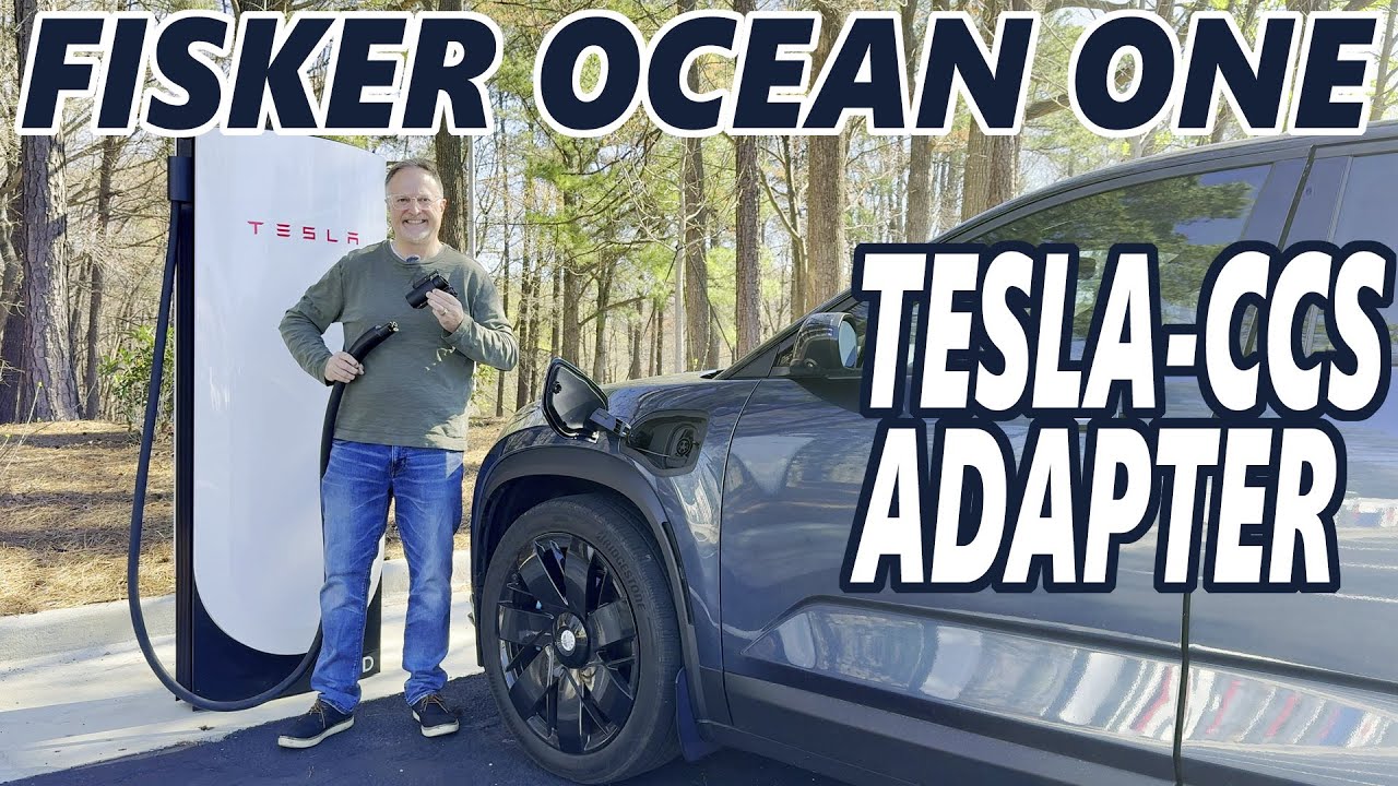 Fisker Ocean - Tesla Supercharger NACS-to-CCS Adapter Testing