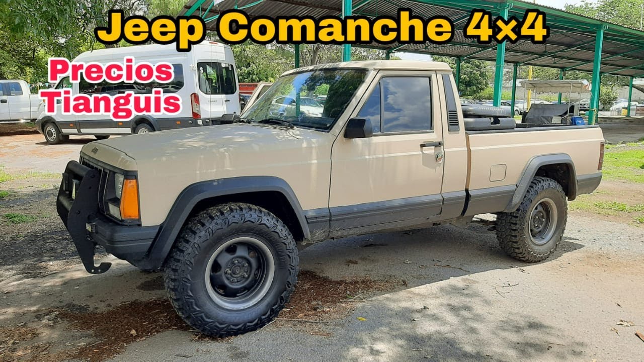 jeep comanche 1989 4x4 automatica ideal para el trabjo rudo off road precios tianguis el tapatio