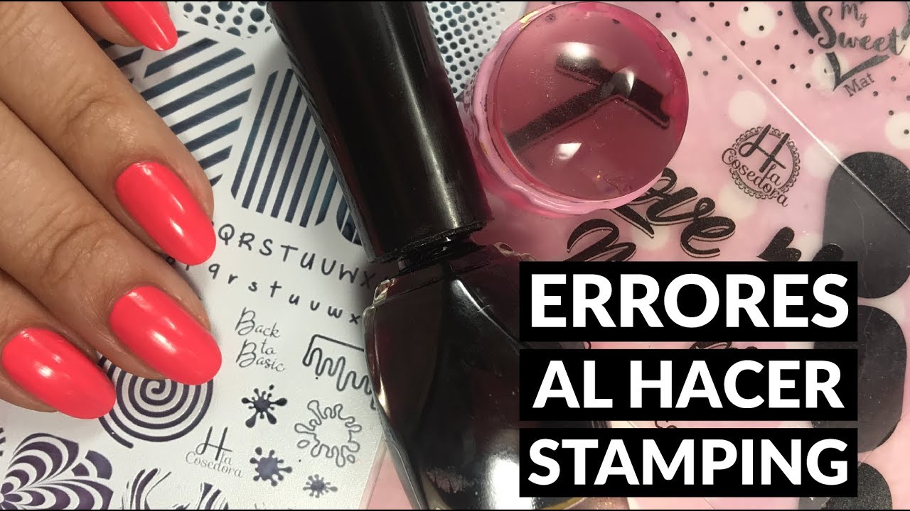 ¿CUALES SON LOS ERRORES MÁS COMUNES AL HACER STAMPING?