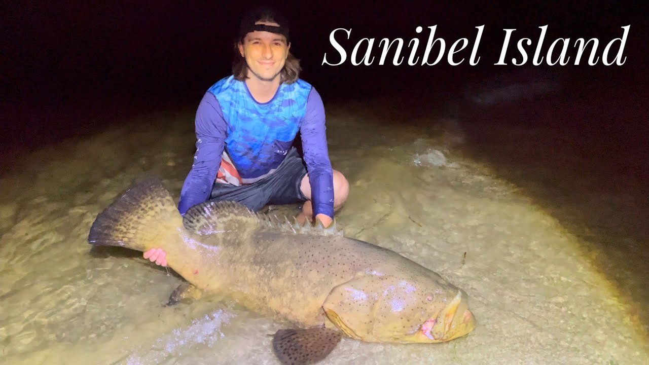 *Голиаф-групер* Рыбалка на острове Санибел, Флорида