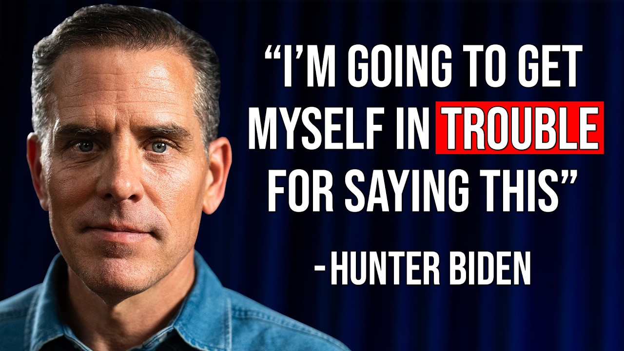 Hunter Biden on Donald Trump, Charlie Kirk and Jeffrey Epstein