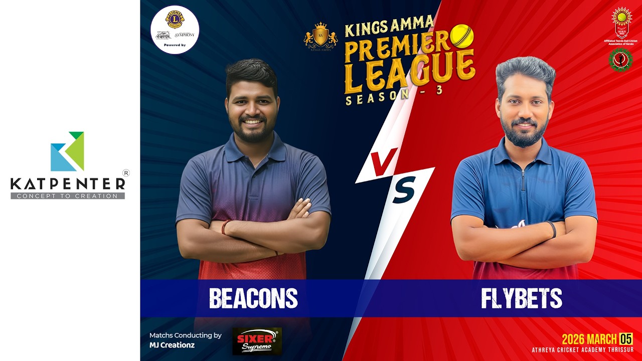 DAY 04 || SEMI FINAL 02 || BEACONS VS FLYBETS || KINGS AMMA PREMIER LEAGUE SEASON 3