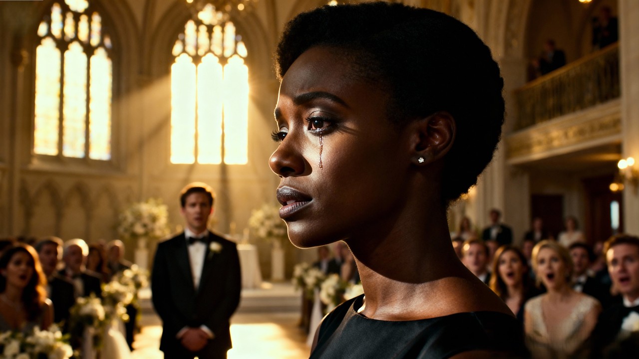 You’re Just a Lowly Maid.They Mocked the Black Girl  Minutes Later, the Groom Called Off the Wedding