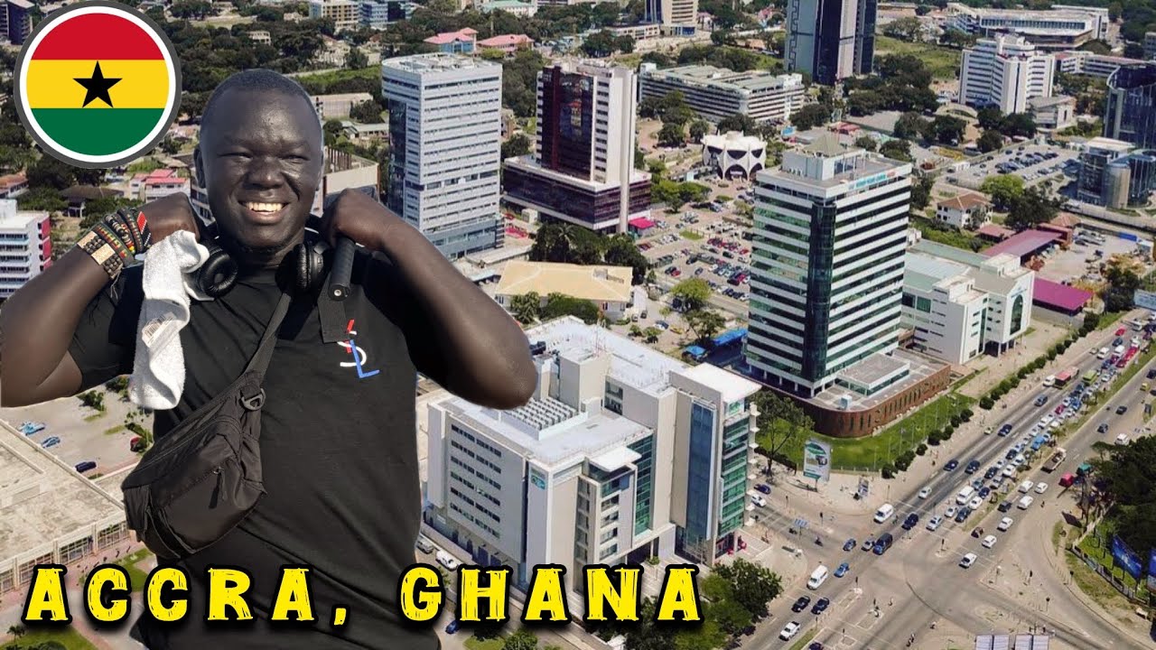 INSIDE THE RICHEST NEIGHBORHOOD IN ACCRA, GHANA 🇬🇭(Not America 🇺🇸 But Africa)