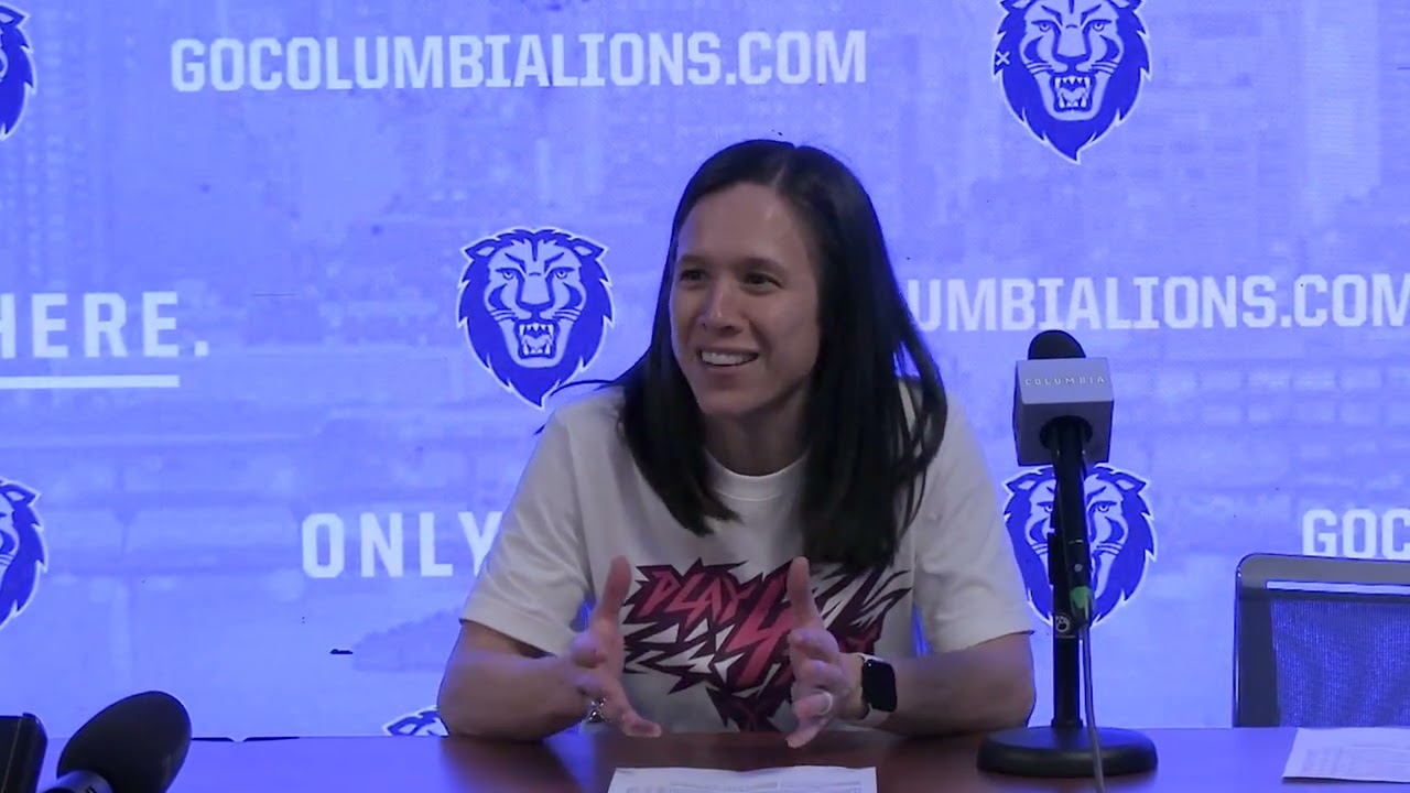 Postgame: WBK | Coach Megan Griffith, Riley Weiss, and Mia Broom after win over Penn