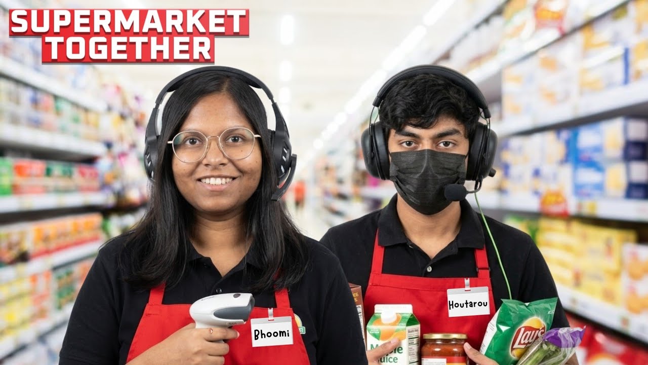 We Opned New Supermarket Togather!! w/ @houtarou25