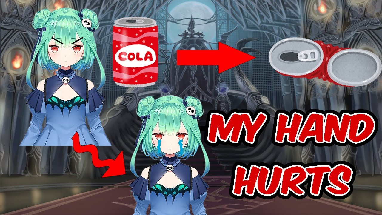Rushia Demonstrated Her POWER By Crushing a Can [ENGLISH SUB]