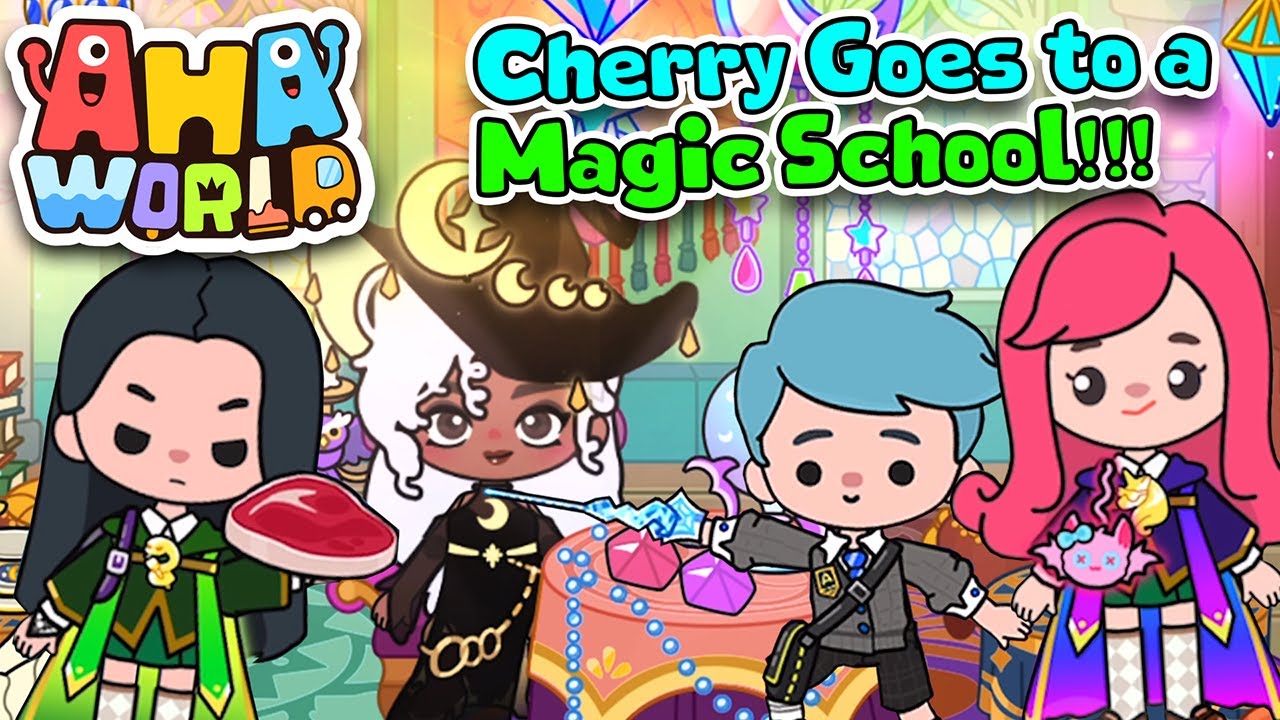 Aha World - Cherry Goes to Magic School!
