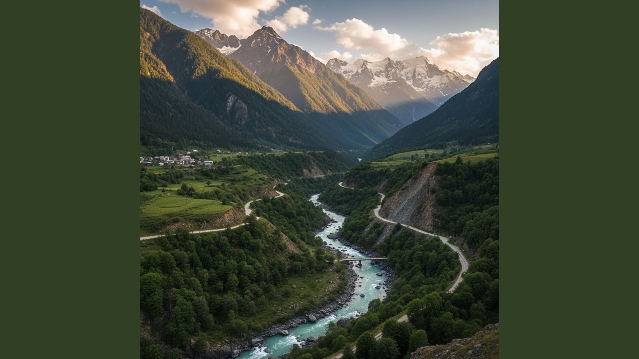 rio y montaña