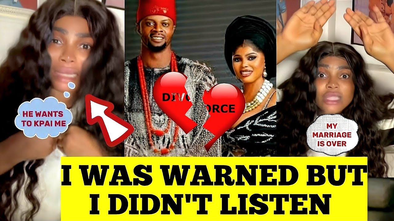 ACTRESS EVAN OKORO 2 MONTHs MARRIAGE TO PRINCE OF DOLLAR HITS THE ROCK | REASONS WILL SHOCK YOU 