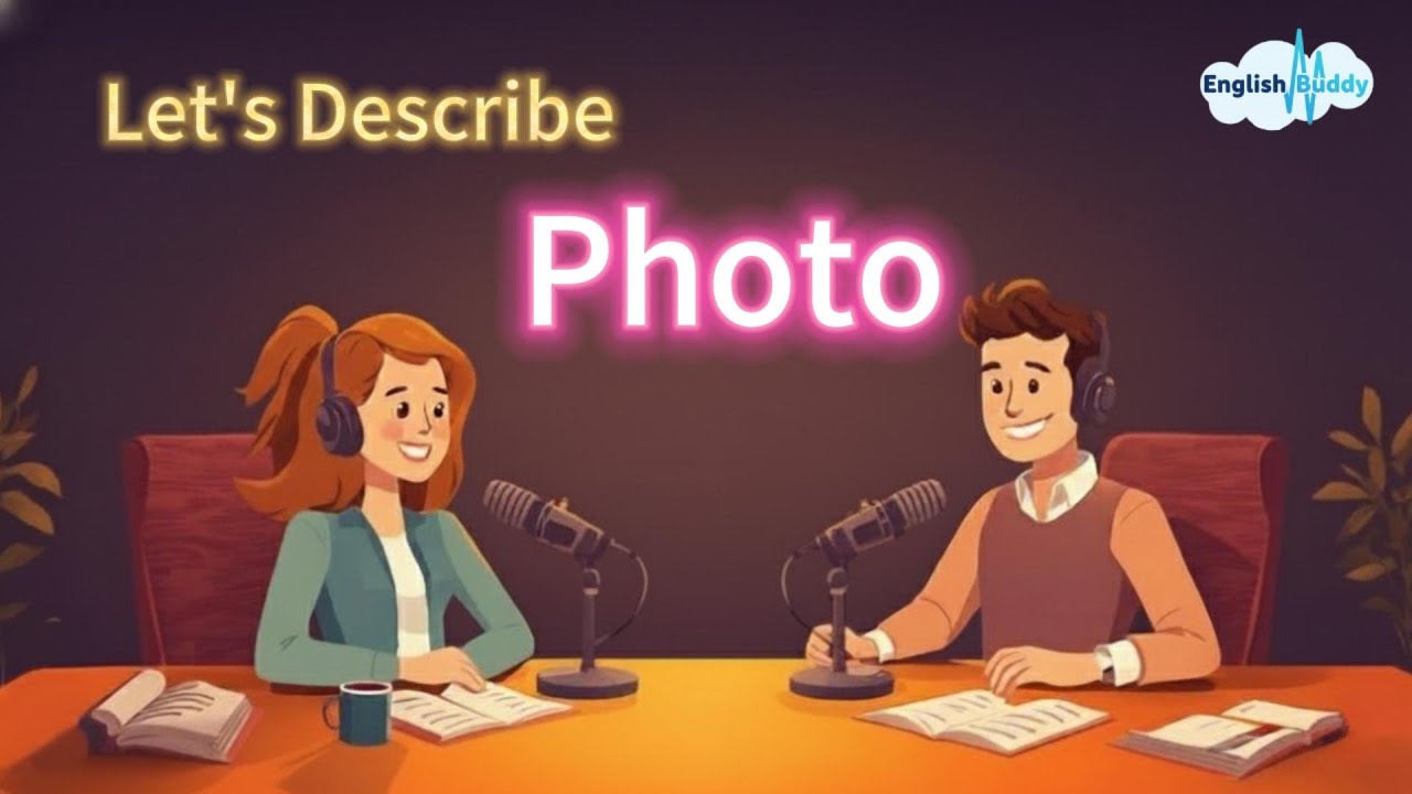 Describing a Photo in English 📸 | Speaking Practice | Learn English | English Conversation