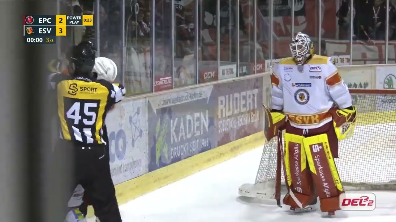 Highlights Eispiraten Crimmitschau vs. ESV Kaufbeuren