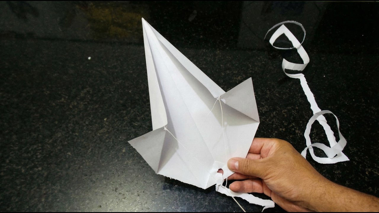 Como Fazer uma Pipa de Papel