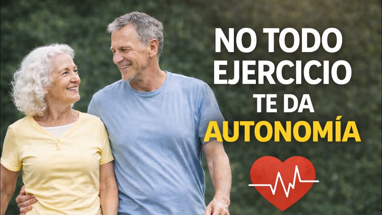 Después de los 60: el ejercicio que parece sano pero puede quitarte autonomía