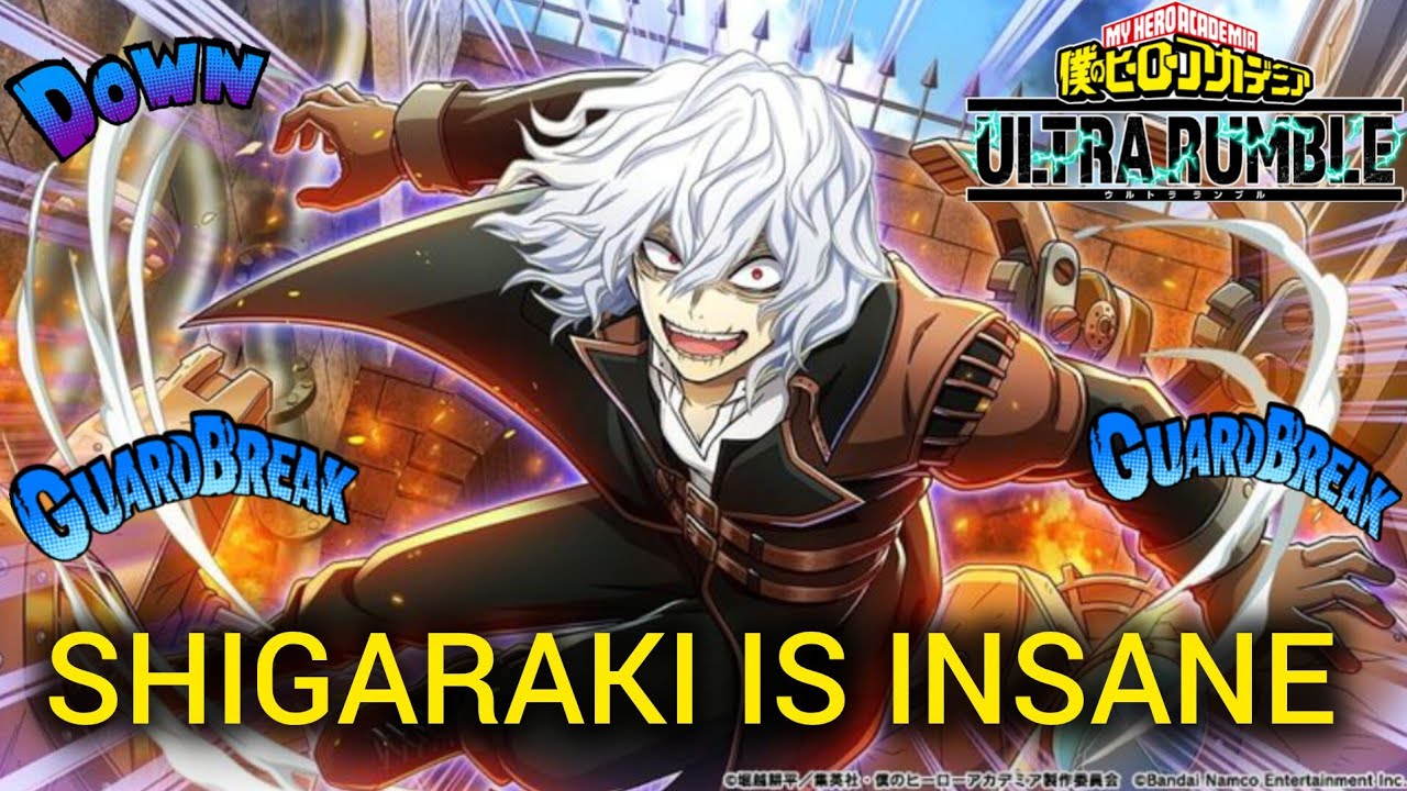 IS SHIGARAKI TECHNIQUE THE BEST CHARACTER IN MY HERO ULTRA RUMBLE ?