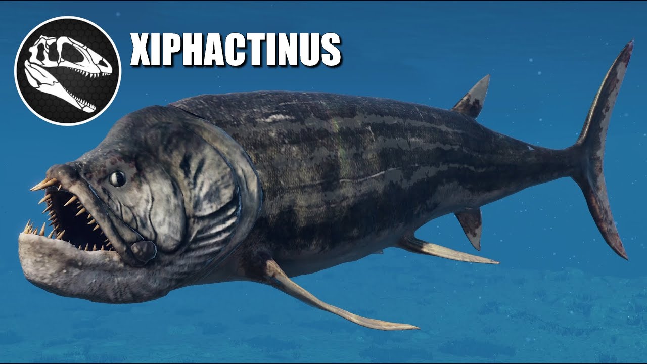 Xiphactinus, Ichthyosaurus & Mosasaurus - Jurassic World Evolution 2 Mods (4K 60FPS)
