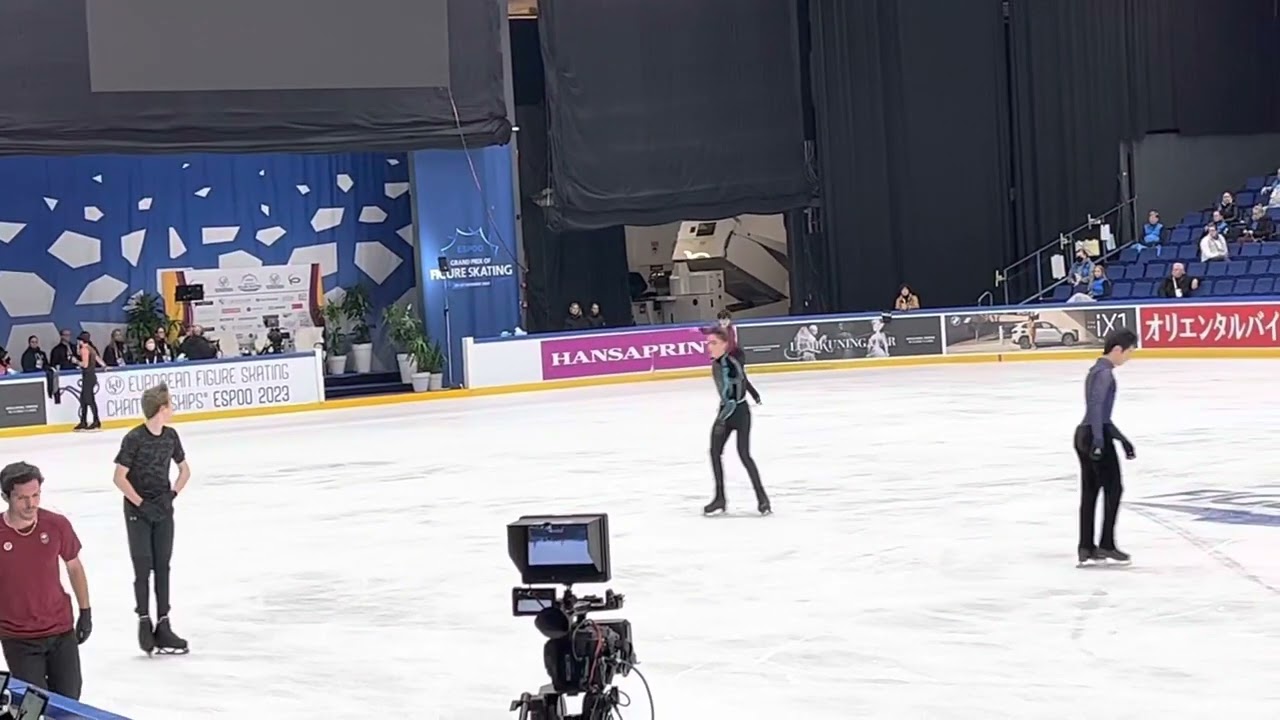 Shun Sato 佐藤駿 FS morning practice @ GP Espoo 2022