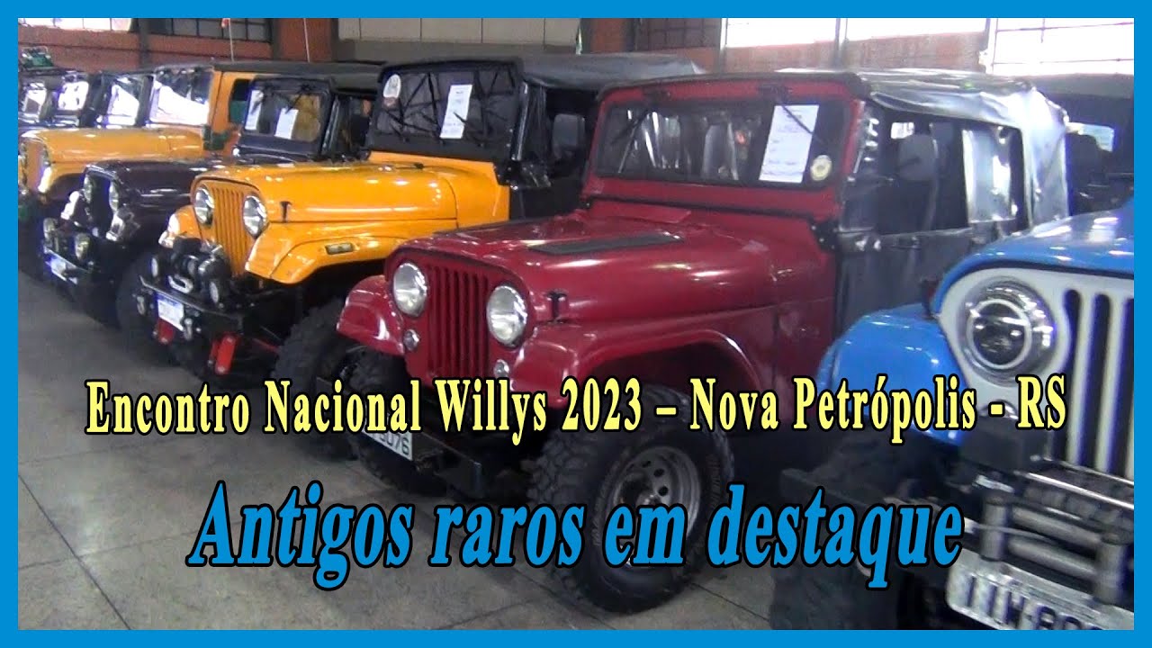 SportMachine Encontro Nacional Willys 2023 – Nova Petrópolis   RS