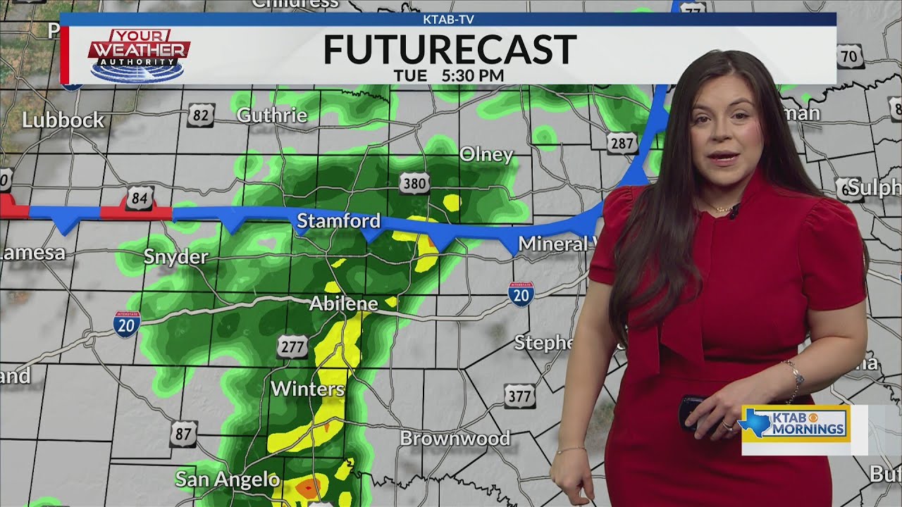 Wake-Up Weather: RAIN on radar!