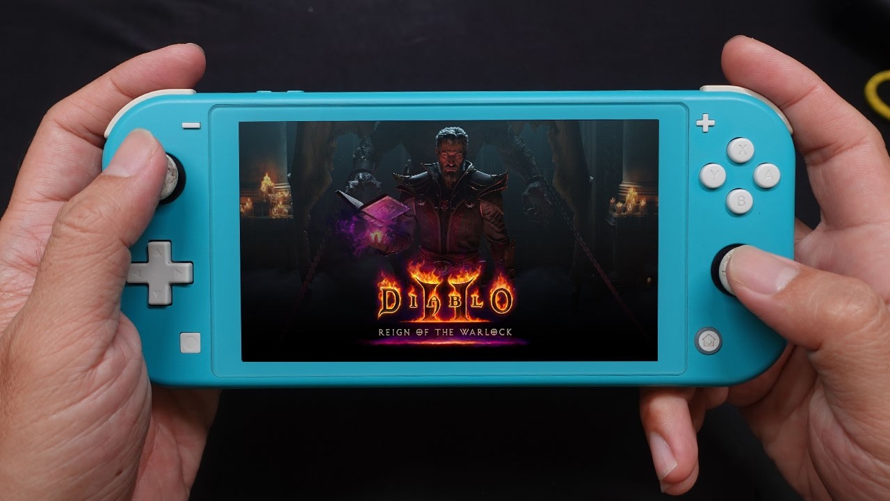 Diablo II: Resurrected Reign of the Warlock Gameplay | Switch Lite