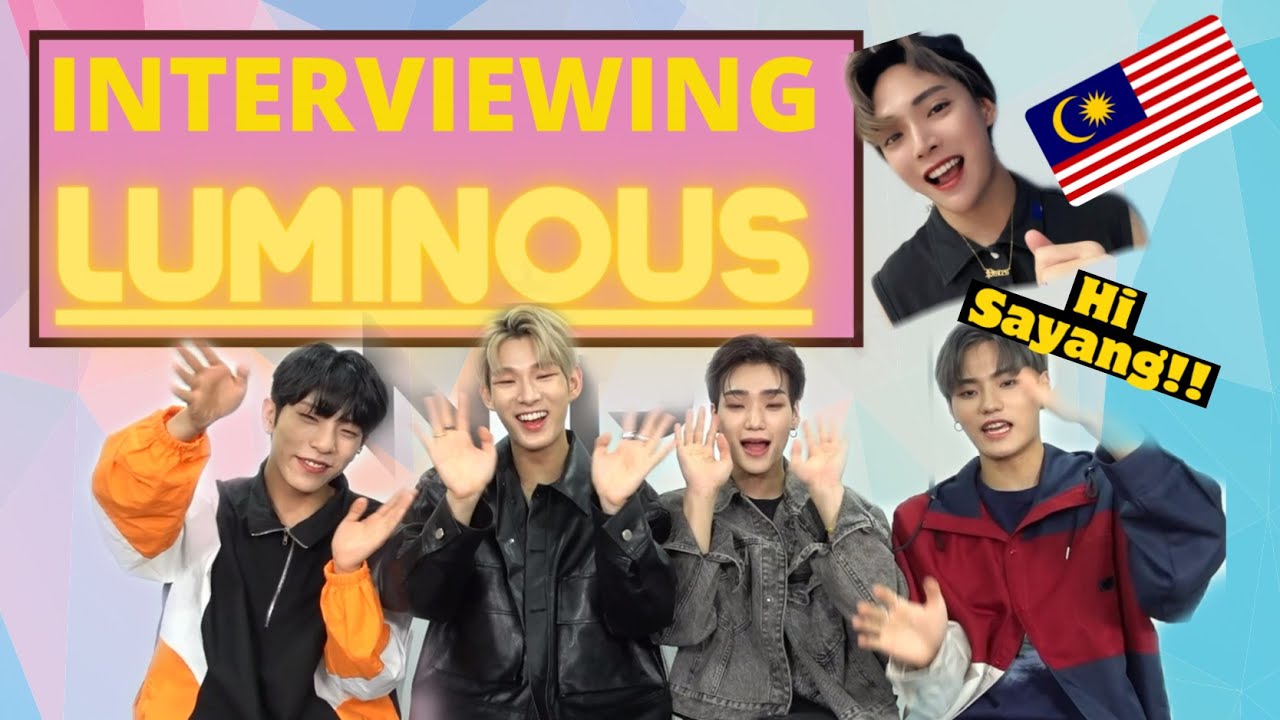 (ENG SUB) Special Interview with LUMINOUS 루미너스
