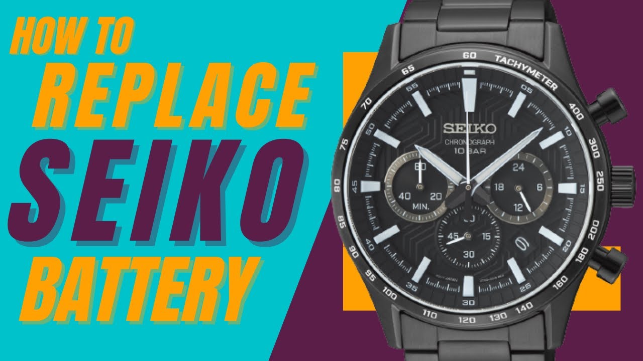 Часы Seiko | Батарейка для часов | Замена батарейки | Сделай сам