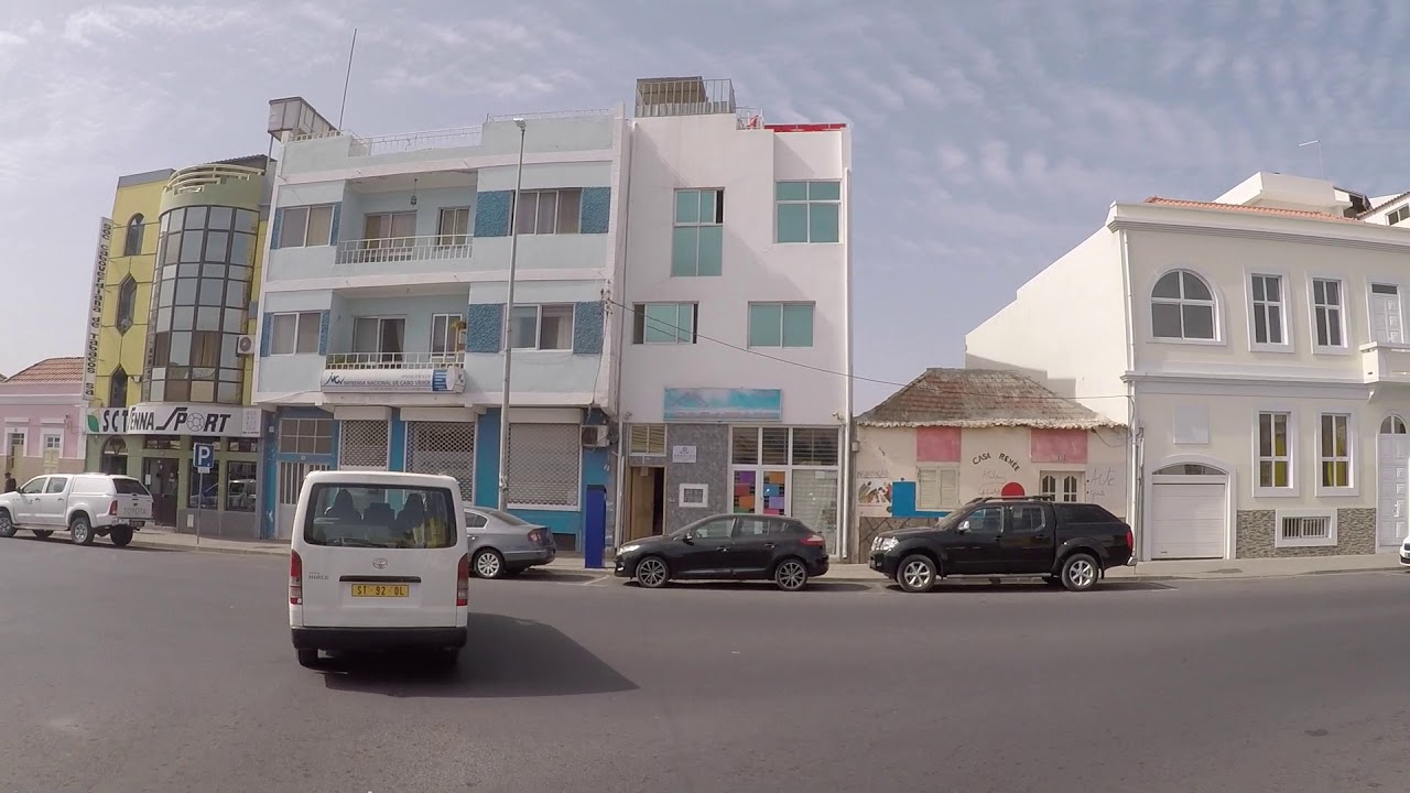 Cabo Verde Santiago Praia Downtown, Gopro / Cap-Vert Santiago Praia Centre, Gopro