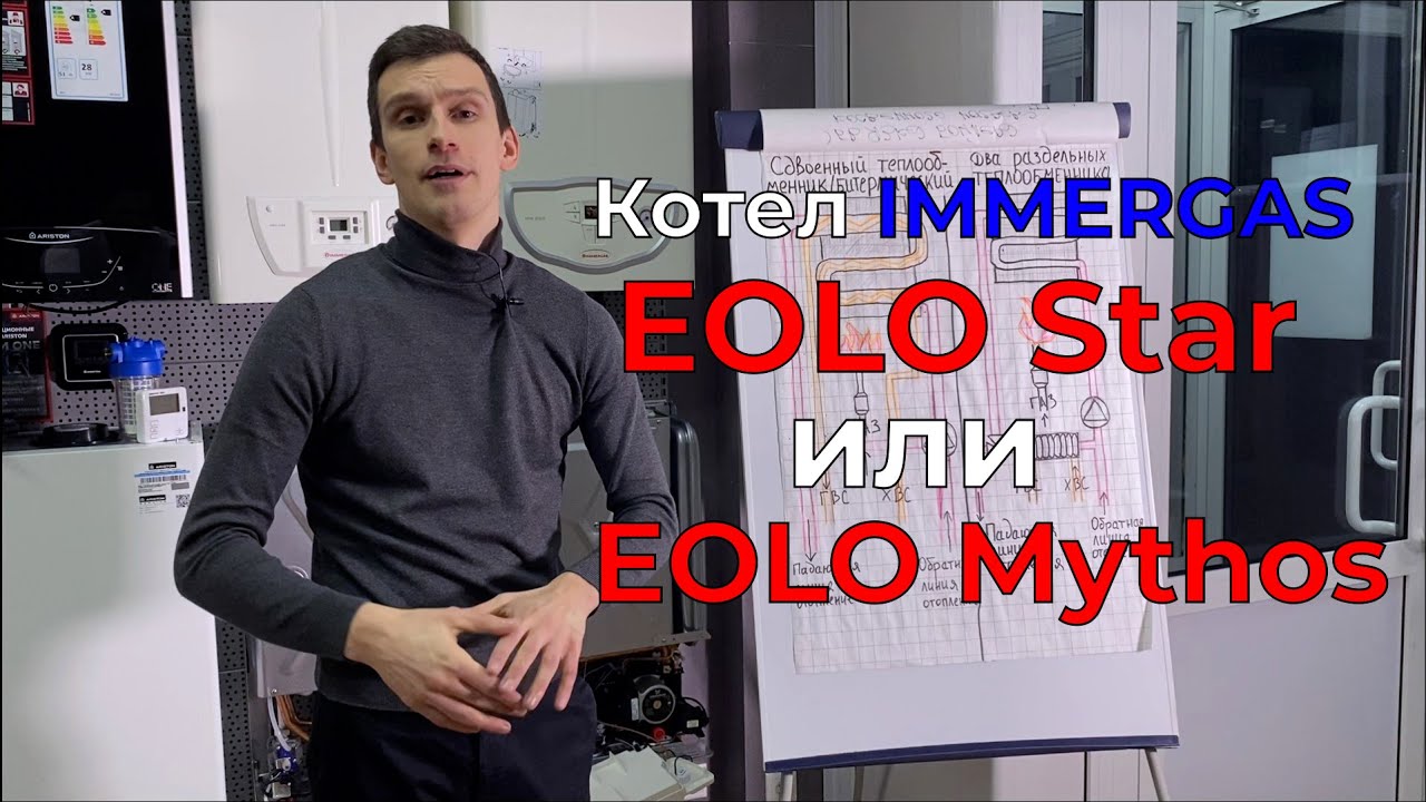 Котел iMMERGAS Eolo Star или Eolo Mythos, что лучше?