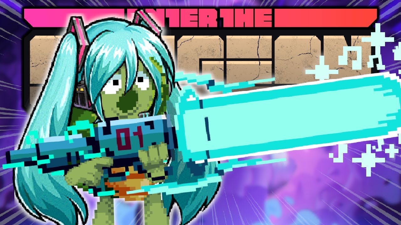 I Became A CRAZY ANIME Super Weapon In Modded Enter The Gungeon!