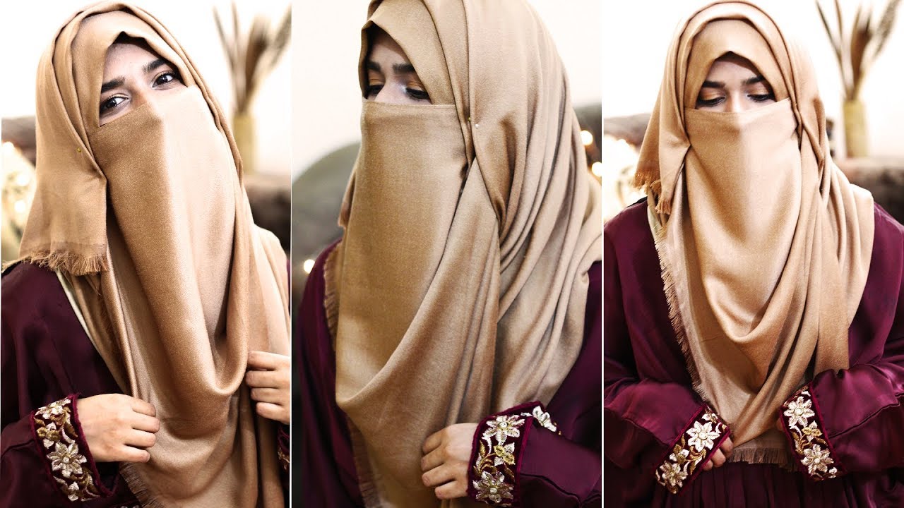 Everyday Niqab Style Without Inner Cap for Ramadan 2018