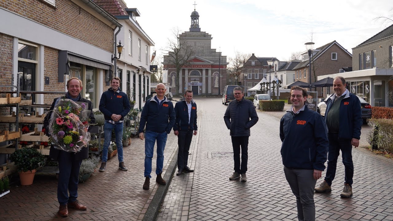Werkbezoek met Kees van der Staaij aan Sprang-Capelle, Waspik en Waalwijk