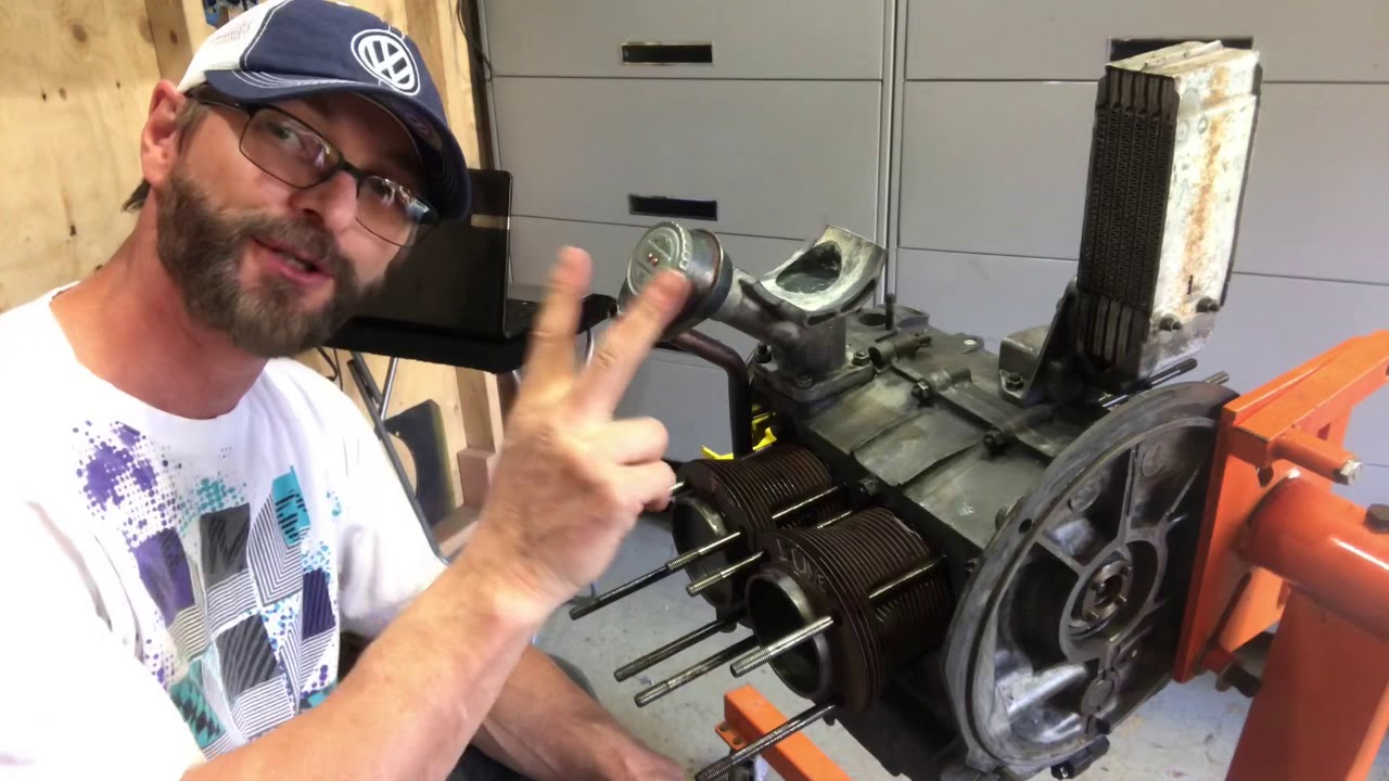 71 VWBug cylinder installation part 1