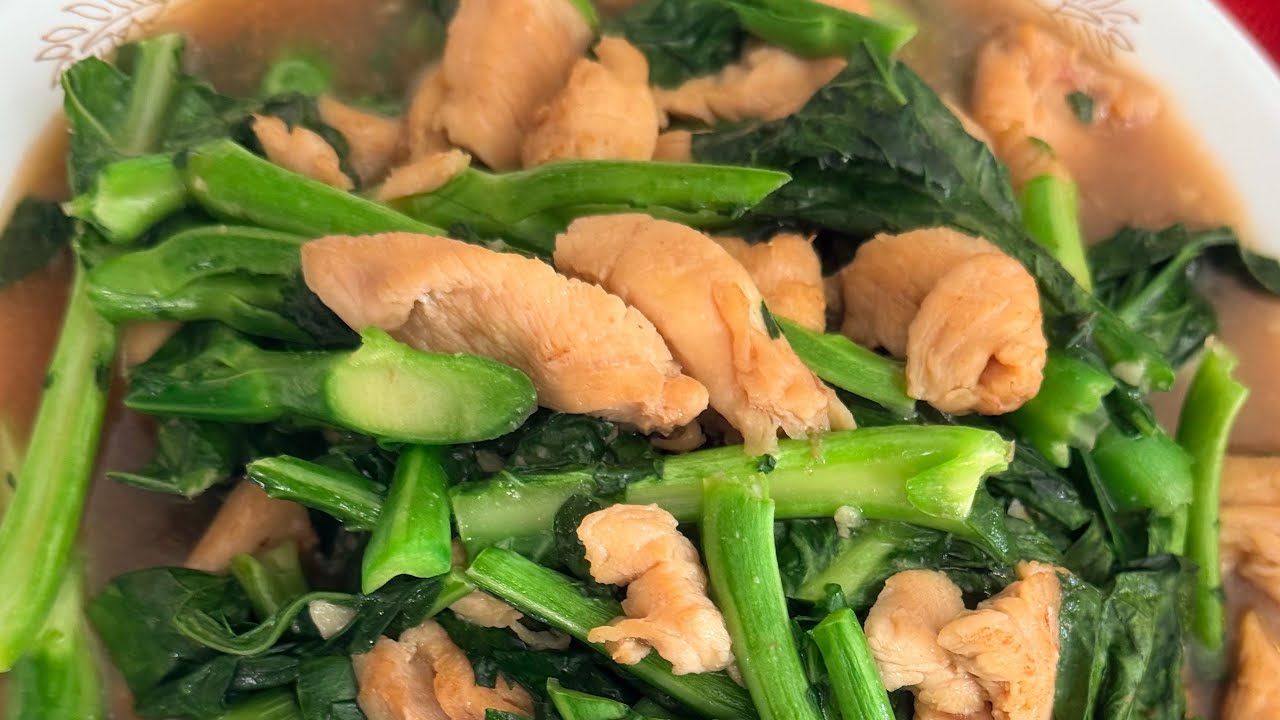Stirred Fried Chicken Gail-an || Ly Cooks 