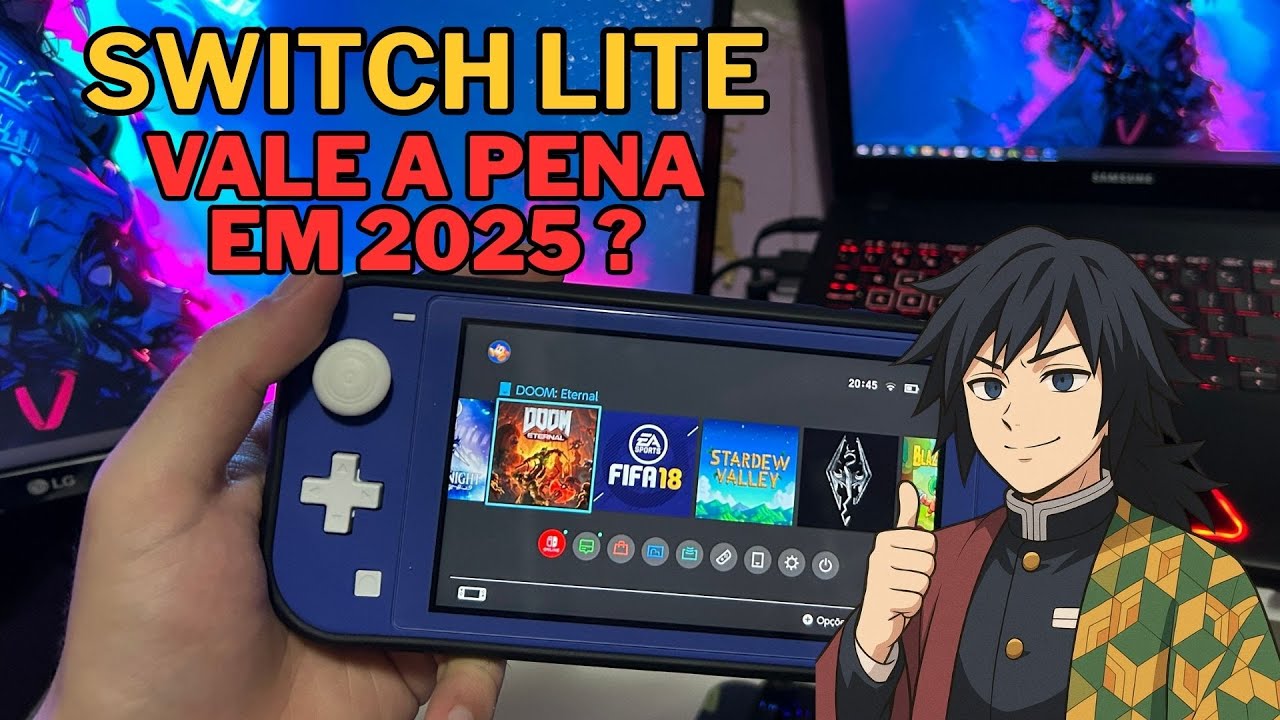 SWITCH LITE em 2025? Vamos descobrir!